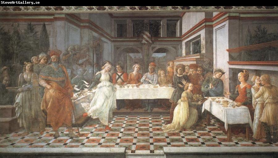 Fra Filippo Lippi The Feast of Herod